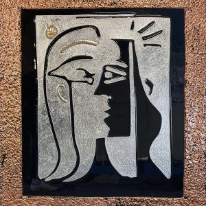 Picglasso Series – Silver with Copper frame