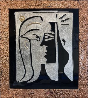 Picglasso Series – Silver with Copper frame
