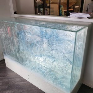 Angler Fish Crystal Glass Bar
